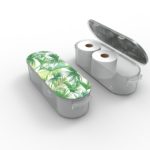 Nykia Designs Bathroom Toilet Paper Storage Solution - Palm Leaves